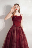 Kukombo valentines day outfits Red banquet temperament long dress