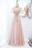 Kukombo valentines day outfits Pink lace evening gown