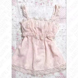 Kukombo Y2k Summer New Solid Sling Tops Kawaii Lace Bow Inside A Sling Vest 90s Aesthetics Crop Top Women Pink Tank Top Fashion Punk Top ootd