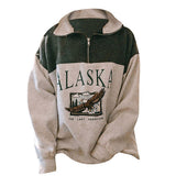 Kukombo Alaska Zip Up Sweatshirt