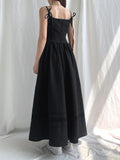 Kukombo Spring Outfits Homecoming Dress Party Outfits Goth Strap Maxi Dress