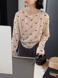 Kukombo is so comfortable to wear. Bowknot sun protection blouse for women with long sleeves and thin T-shirt tops. 1077