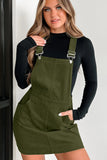 classy outfits men 2024 Women's Spring and Summer New Corduroy Suspender Skirt Fashion Suspender Skirt