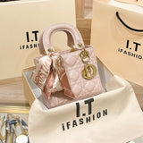 style mistakes Shiling Bag 2024 Summer Simple High Sense Women's Portable Shoulder Crossbody Small Bag Box Bag