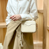 style mistakes Shiling Bag 2024 Summer Simple High Sense Women's Portable Shoulder Crossbody Small Bag Box Bag