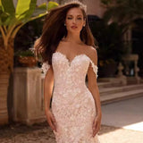 dress to impress divine being Fishtail Trailing Outdoor Light Wedding Dress Lace Slimming Bridal Main Wedding Dress 2024 New Wedding Fairy Wedding Dress