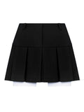 Kukombo Black Blazer Sets 2023 Fashion Two Piece Cropped Blazer Jacket Coat And Mini Skirts Sets For Women Casual Suit Streetwear