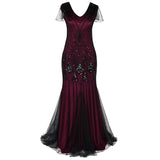 Kukombo valentines day outfits Sequin dress retro dress plus size banquet party dress dress