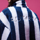 Kukombo Blokette Stripe Fleece Jacket