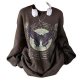 Kukombo Witchy Butterfly Sweatshirt