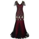 Kukombo valentines day outfits Sequin dress retro dress plus size banquet party dress dress