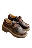 Kukombo Dark Academia Oxford Shoes