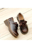 Kukombo Dark Academia Oxford Shoes