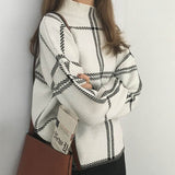 Kukombo Grid Lounge Sweater