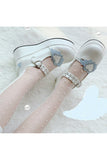 Kukombo Kawaii Cute Heart Platform Shoes