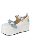 Kukombo Kawaii Cute Heart Platform Shoes