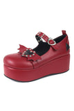 Kukombo Kawaii Cute Heart Platform Shoes