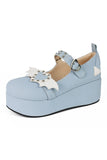 Kukombo Kawaii Cute Heart Platform Shoes