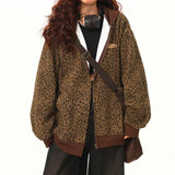 Kukombo Found Leopard Oversized Hoodie