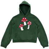 Kukombo Mushroom Print Hoodie