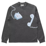 Kukombo Old School Phone Aesthetic Sweatshirt