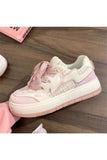 Kukombo Pink Platform Casual Shoes