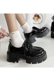 Kukombo Preppy Platform Shoes