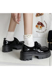 Kukombo Preppy Platform Shoes