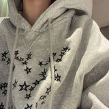 Kukombo Stars Embroidery Hoodie