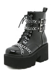 Kukombo Thick Bottom Alt Gothic Shoes