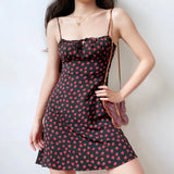 Kukombo Vintage Capsule Rose Mini Dress