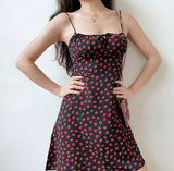 Kukombo Vintage Capsule Rose Mini Dress