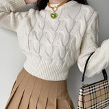 Kukombo Myra Cable Knit Sweater