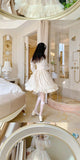 Kukombo  Vintage Princess Fairy Dress Women Elegant Casual Korean Party Dress Female 2022 Spring High Waist Long Sleeve Lace Sweet Dress