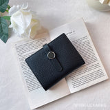 Kukombo  Genuine Leather Women Wallets Luxury Long Hasp Lychee Pattern Coin Purses Female Brand Solid Colors New Thin Clutch Phone Bag