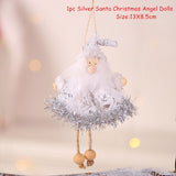 Christmas Gift Xmas Tree Pendant Ornaments 2022 New Year Gifts Christmas Angel Dolls Christmas Decoration for Home