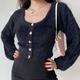 Kukombo Daphne Rosette Longsleeve Cardigan