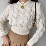 Kukombo Myra Cable Knit Sweater