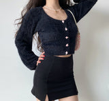 Kukombo Daphne Rosette Longsleeve Cardigan