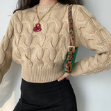 Kukombo Myra Cable Knit Sweater