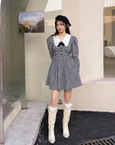 Kukombo Penny Houndstooth Doll Dress