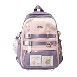 Back to school backpack Japanese Large Capacity Kawaii High Kwaii Student Macaron Schoolbag For Teenager Girls Laptop Travel Backpacks